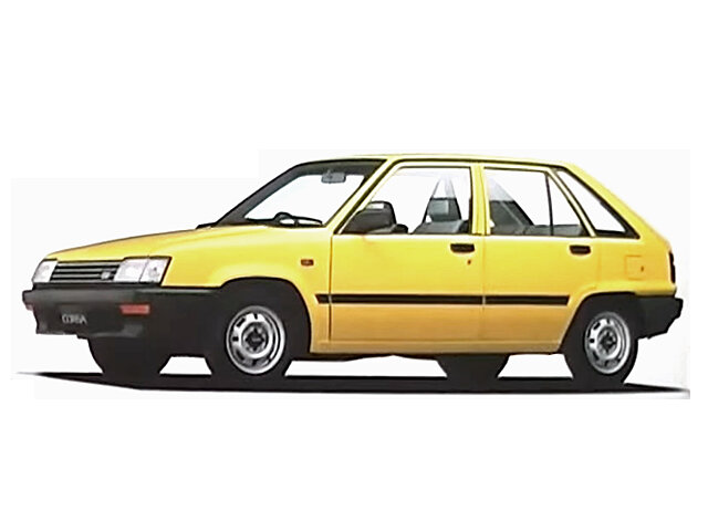 Toyota Corsa (AL20, AL21) 2 поколение, рестайлинг, хэтчбек 5 дв. (08.1984 - 04.1986)
